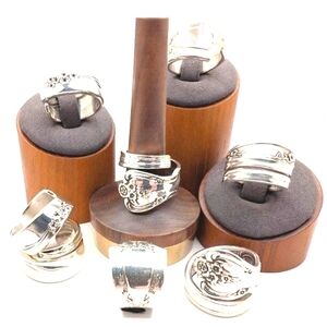 LIVE SHOW Upcycled Spoon Rings Listing